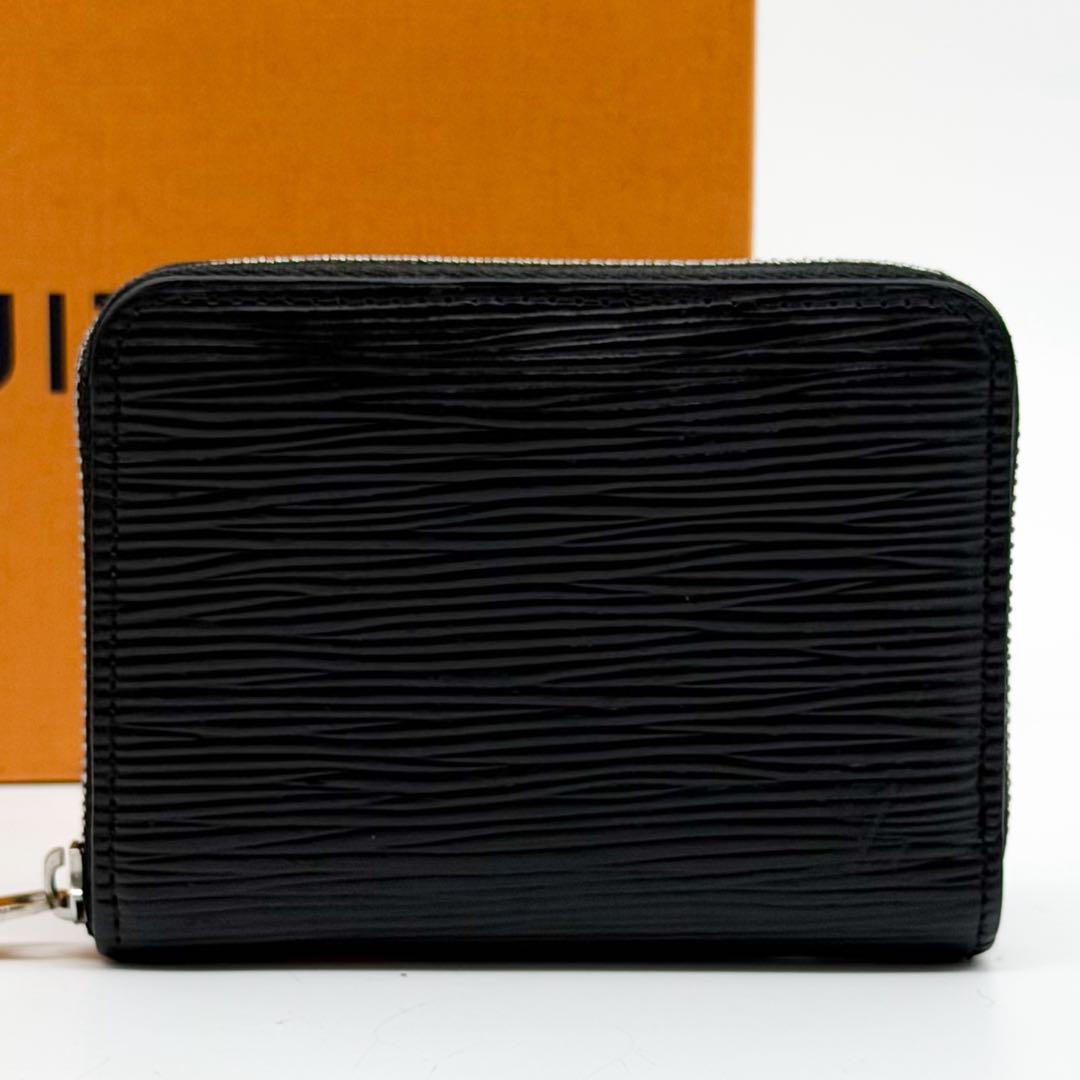 Louis Vuitton Zippy Coin Purse Epi Black — view 2