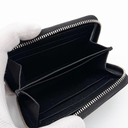 Louis Vuitton Zippy Coin Purse Epi Black — view 6