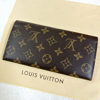 Louis Vuitton Portefeuille Emily Green Monogram Long Wallet