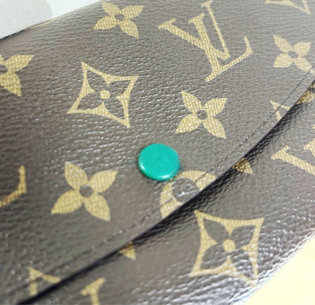 Louis Vuitton Portefeuille Emily Green Monogram Long Wallet