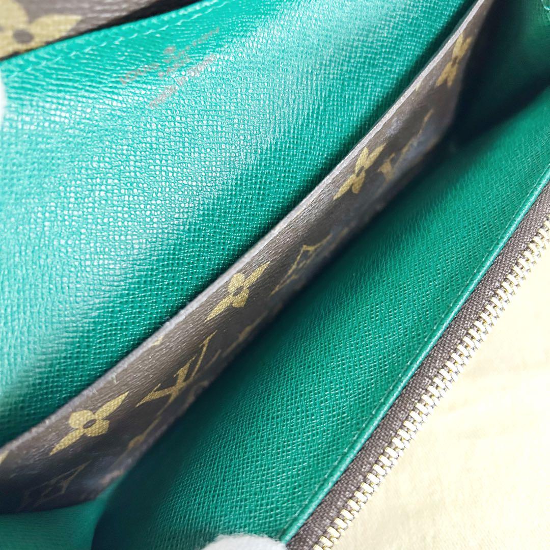 Louis Vuitton Portefeuille Emily Green Monogram Long Wallet