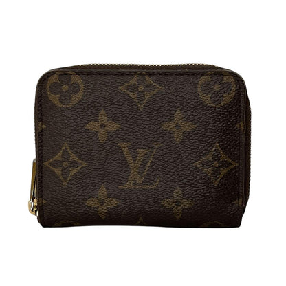 Louis Vuitton Zippy Coin Purse Monogram Coin Case Round Zipper