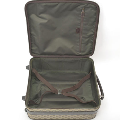 Gucci GG Supreme Travel Bag Suitcase Beige Brown