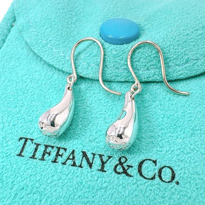 Tiffany & Co Teardrop Hook Earrings In 925 Silver