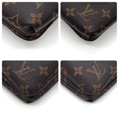 Louis Vuitton Monogram Twice Cerise Shoulder Bag Red — view 8