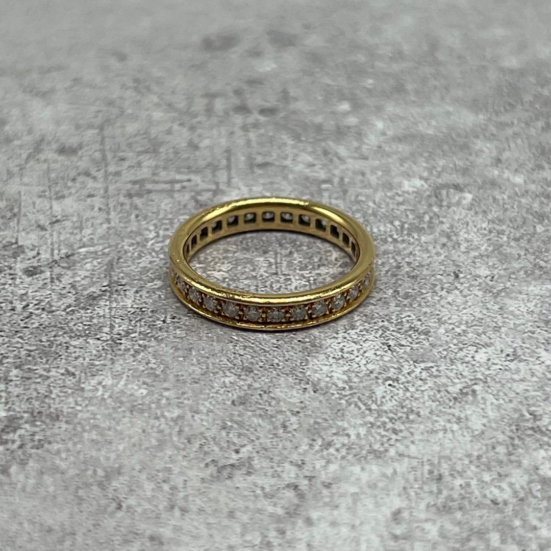 Cartier Full Eternity Ring YG 49 Diamond