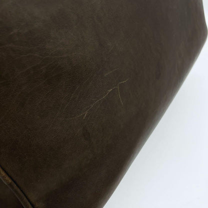 Bottega Veneta Business Bag Intrecciato Leather Brown