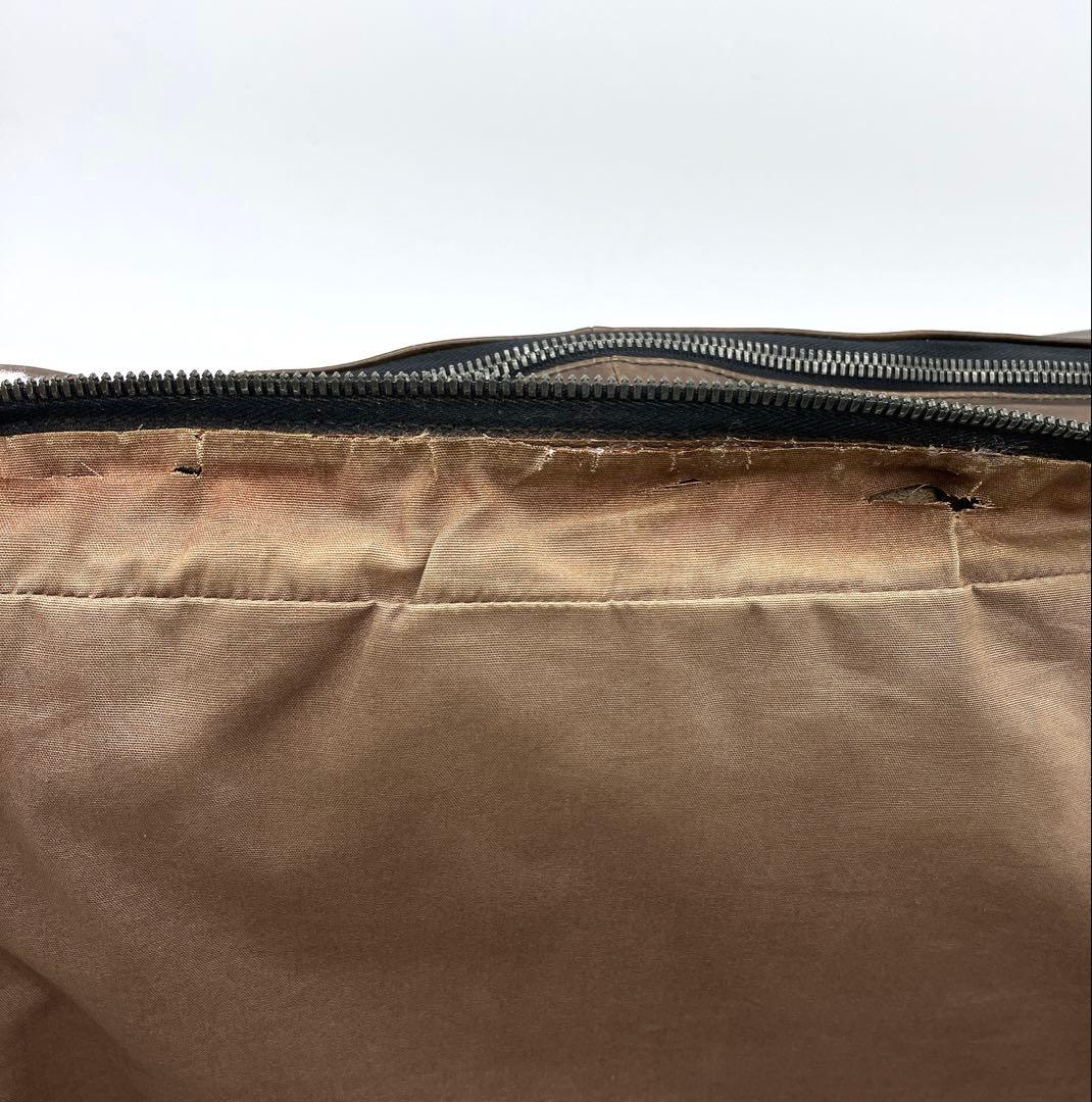 Bottega Veneta Business Bag Intrecciato Leather Brown