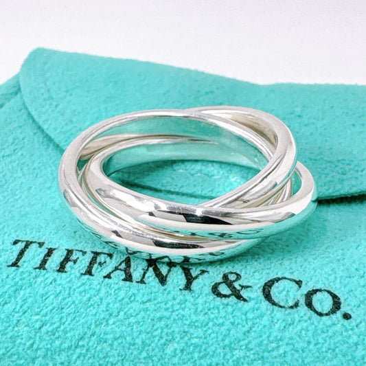 Tiffany & Co Trinity Ring #14 In 925 Silver