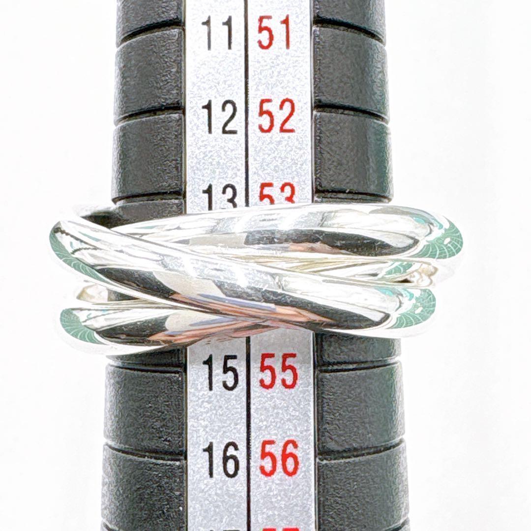 Tiffany & Co Trinity Ring #14 In 925 Silver