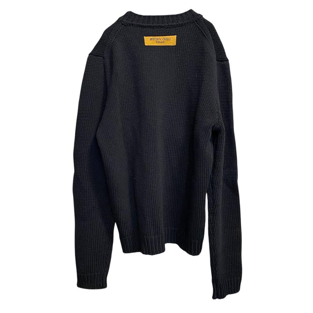 Tagged Louis Vuitton Embroidered Knit Beads