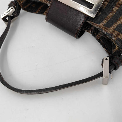Fendi Zucca Pattern Handbag Mini Croissant Pouch — view 5