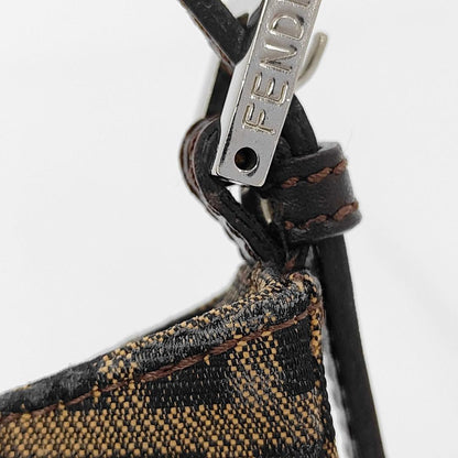 Fendi Zucca Pattern Handbag Mini Croissant Pouch — view 8