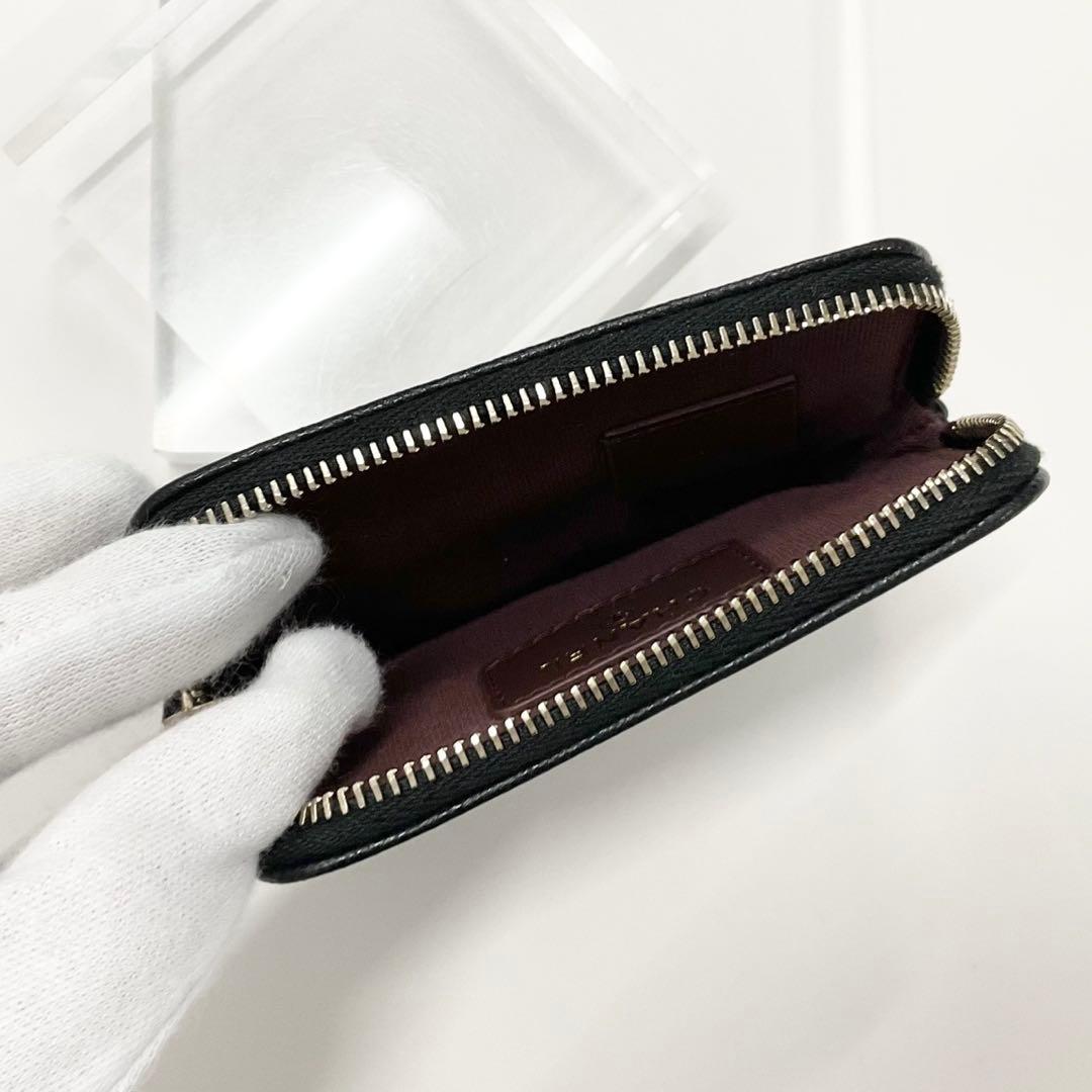 Chanel Caviar Leather CC Logo Classic Coin Case Card — view 5