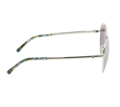 Chanel CC Logo Round Sunglasses Eyewear — view 5