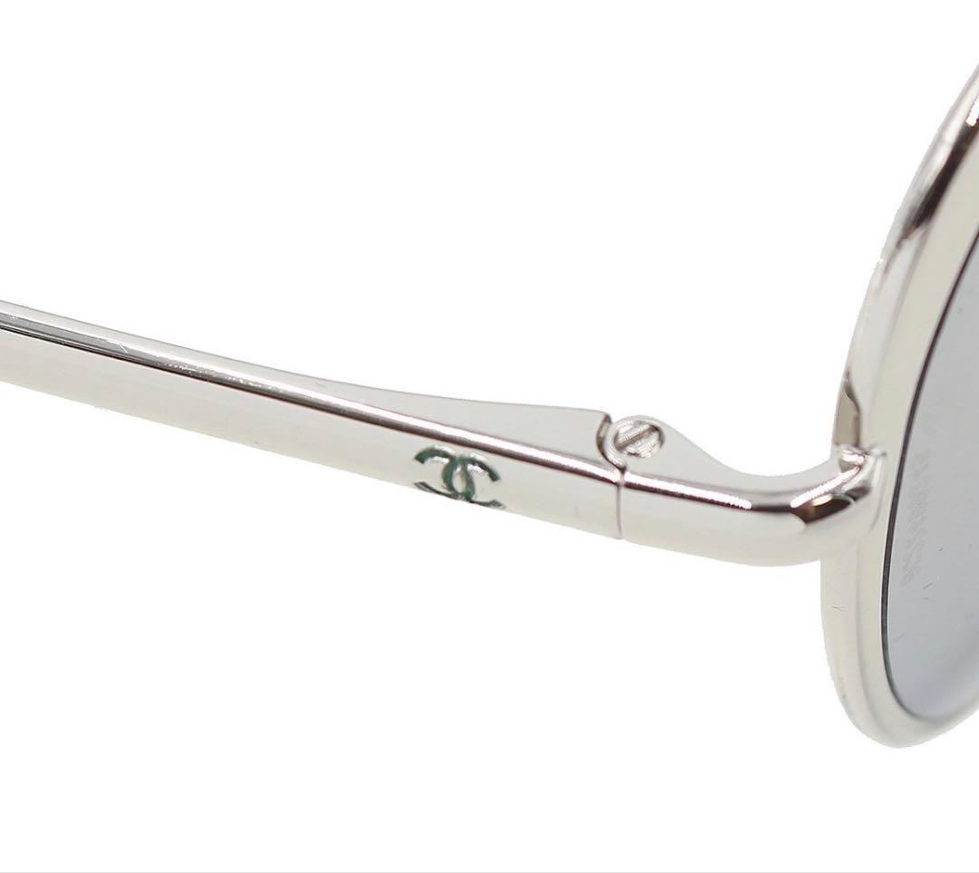 Chanel CC Logo Round Sunglasses Eyewear — view 7