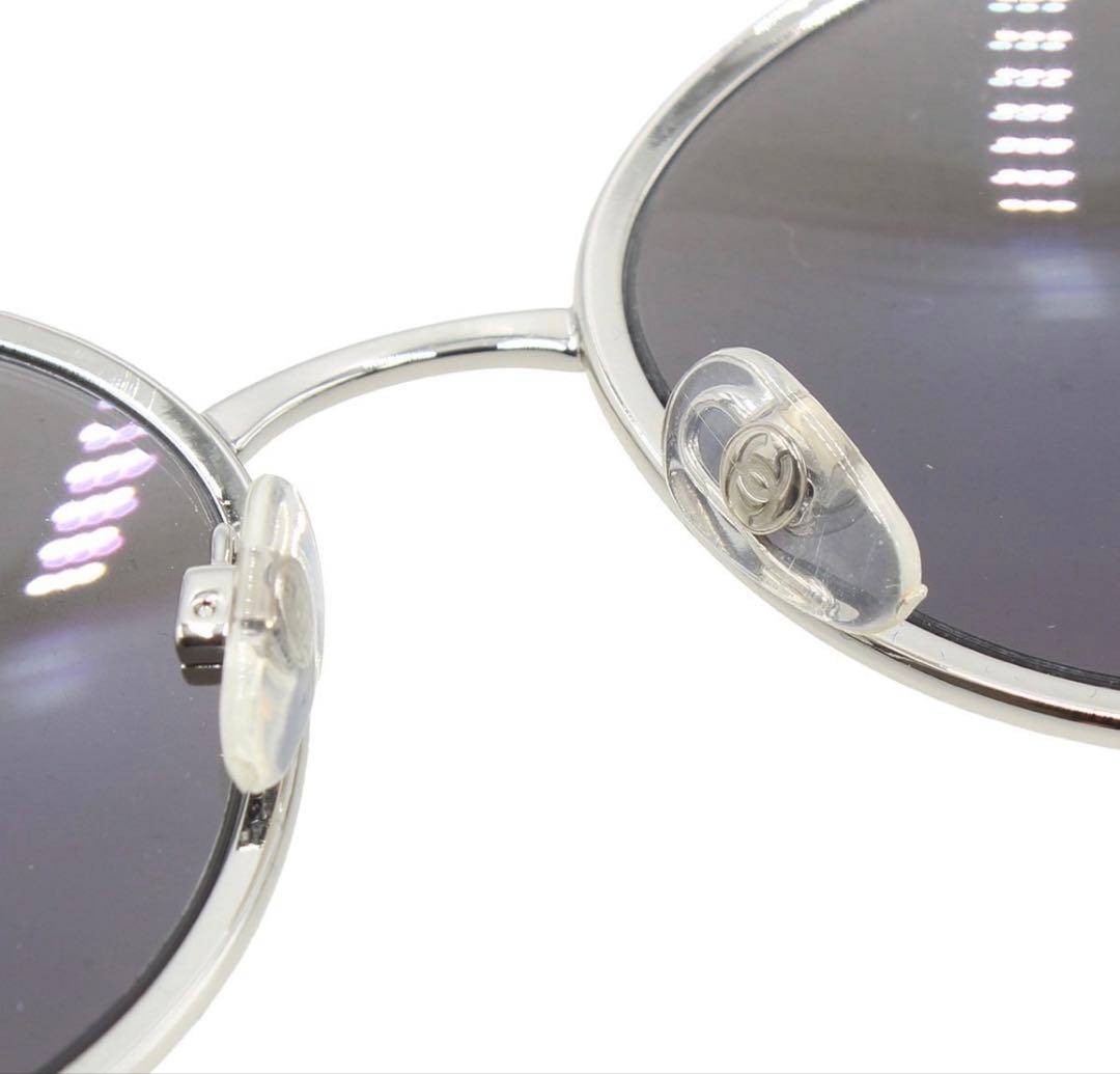 Chanel CC Logo Round Sunglasses Eyewear — view 8