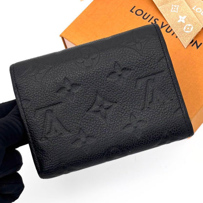 Louis Vuitton Monogram Empreinte Portefeuille Victorine Black Wallet — view 2