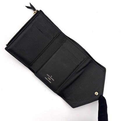 Louis Vuitton Monogram Empreinte Portefeuille Victorine Black Wallet — view 3