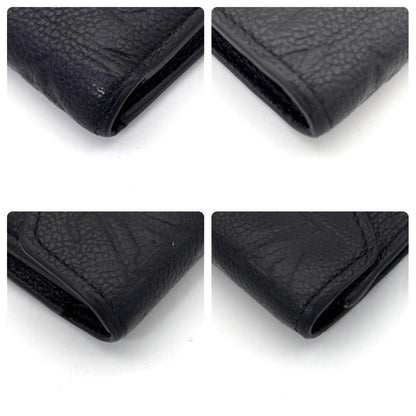Louis Vuitton Monogram Empreinte Portefeuille Victorine Black Wallet — view 8