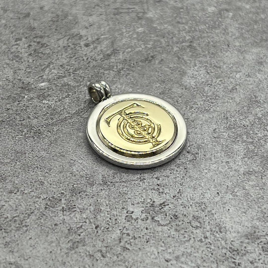 Tiffany & Co Vintage Logo Coin Pendant