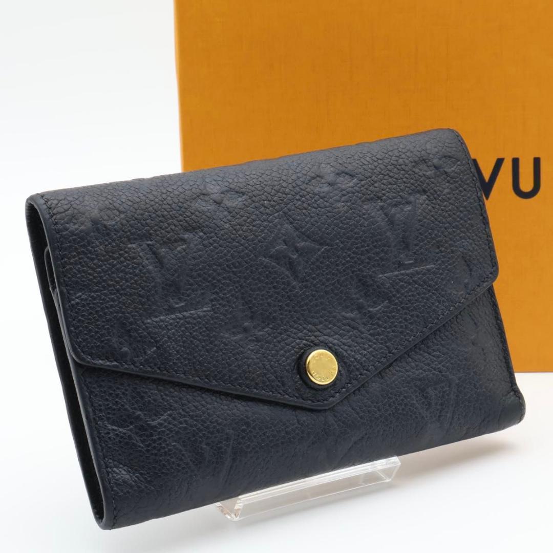 Louis Vuitton Portefeuille Curies Compact Trifold Wallet