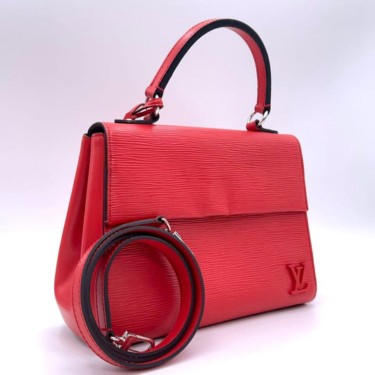 Louis Vuitton Epi Cluny BB Handbag 2-Way Leather