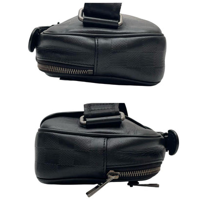 Louis Vuitton Damier Infini Ambler Waist Belt Bag Black — view 4