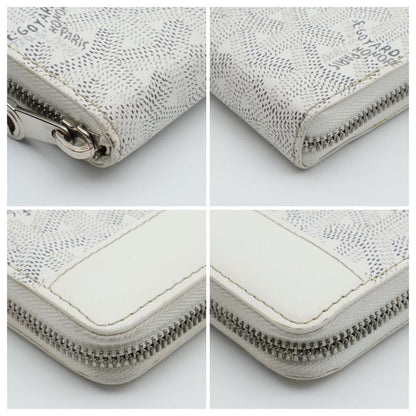 Goyard Matignon GM Wallet Herringbone White — view 9