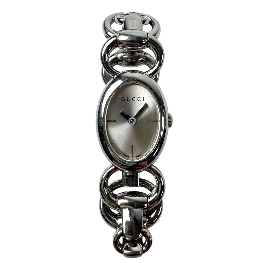Gucci 118 Tornavoni Watch Silver Oval — view 3