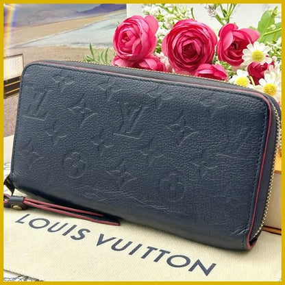 Louis Vuitton Empreinte Zippy Wallet Marine