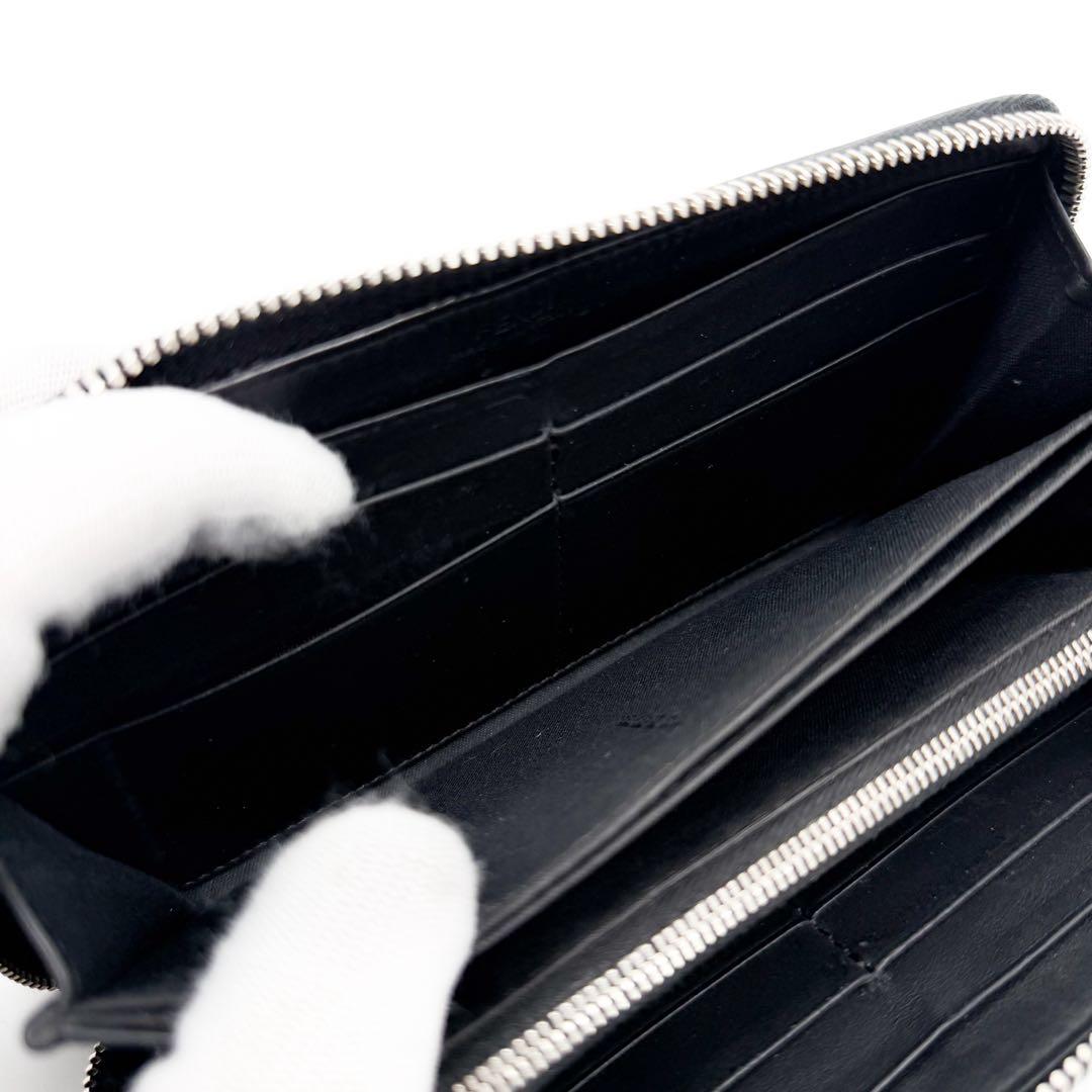 Fendi Love Zip Around Black Wallet — view 7