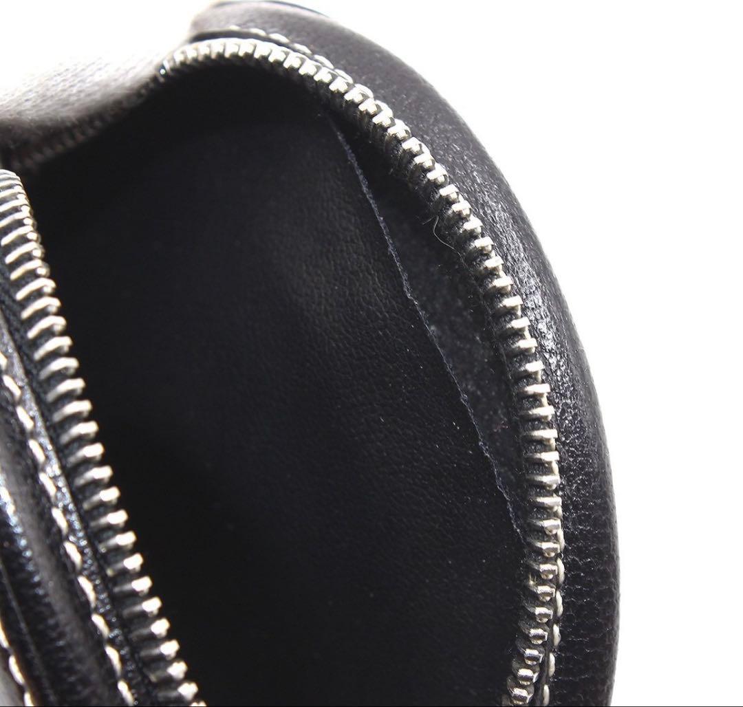 Celine Trio Leather Zip Around Coin Case — view 6