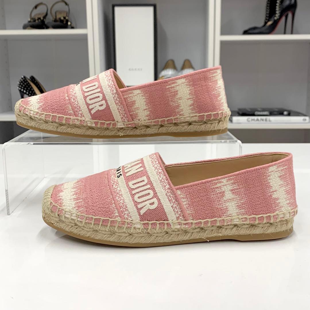 Christian Dior Granville Fabric Flats