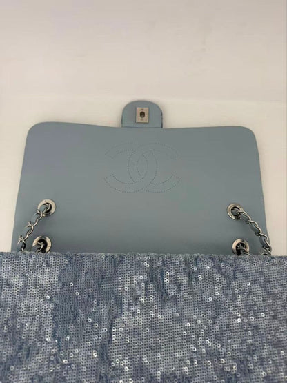 Chanel Sequin Quilted Chain Bag — view 4