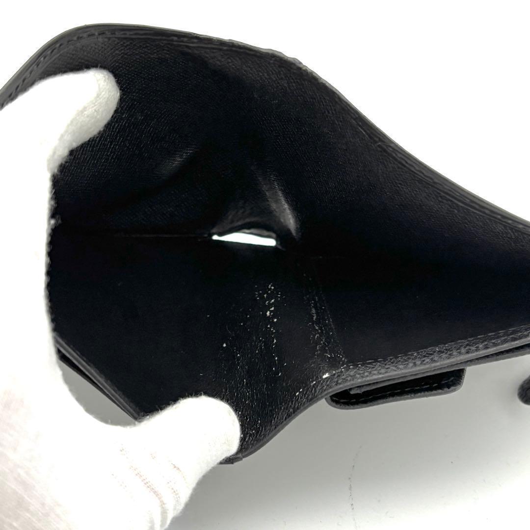 Louis Vuitton Epi Compact Noir Black Wallet — view 4