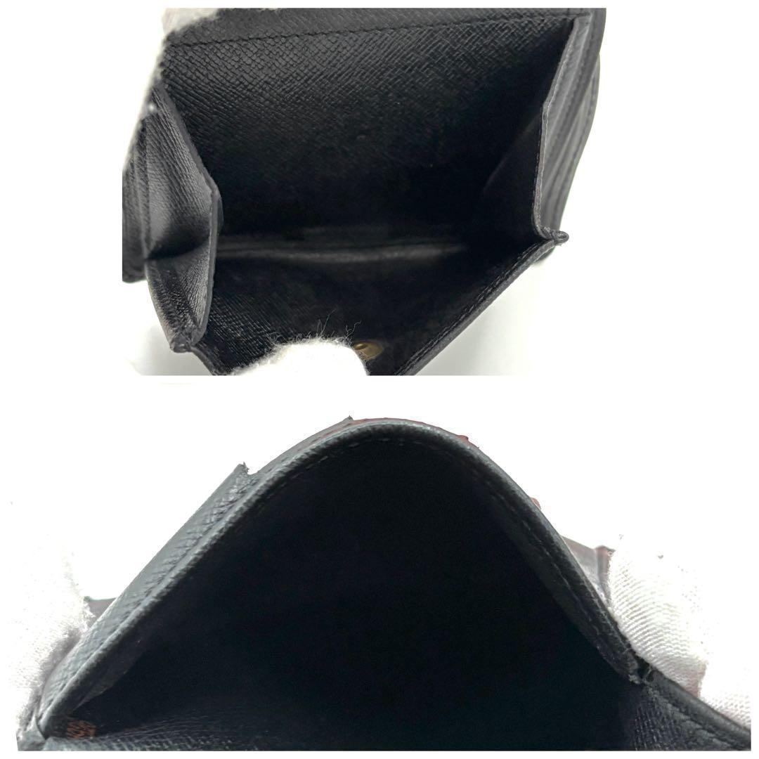 Louis Vuitton Epi Compact Noir Black Wallet — view 6