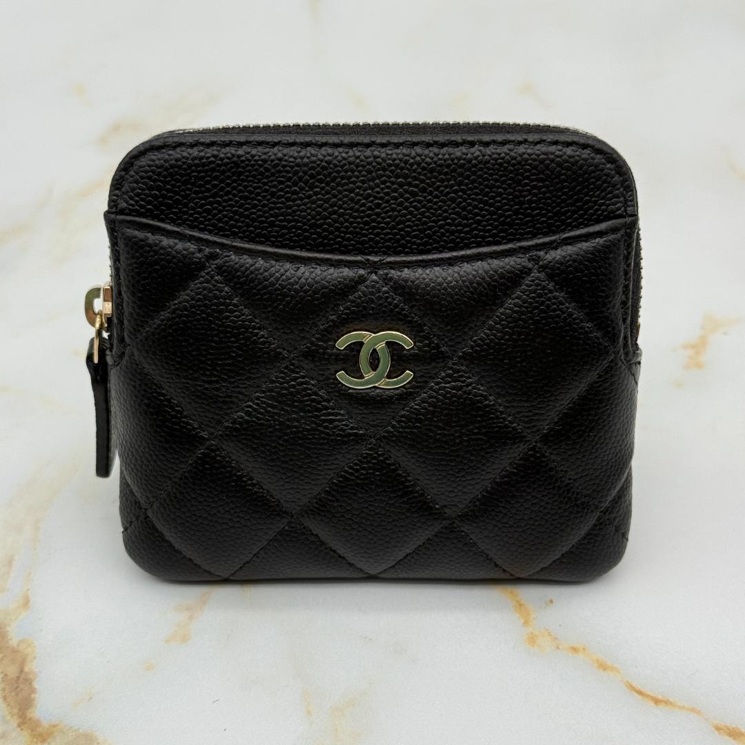 Chanel Caviar Leather Shoulder Bag — view 2