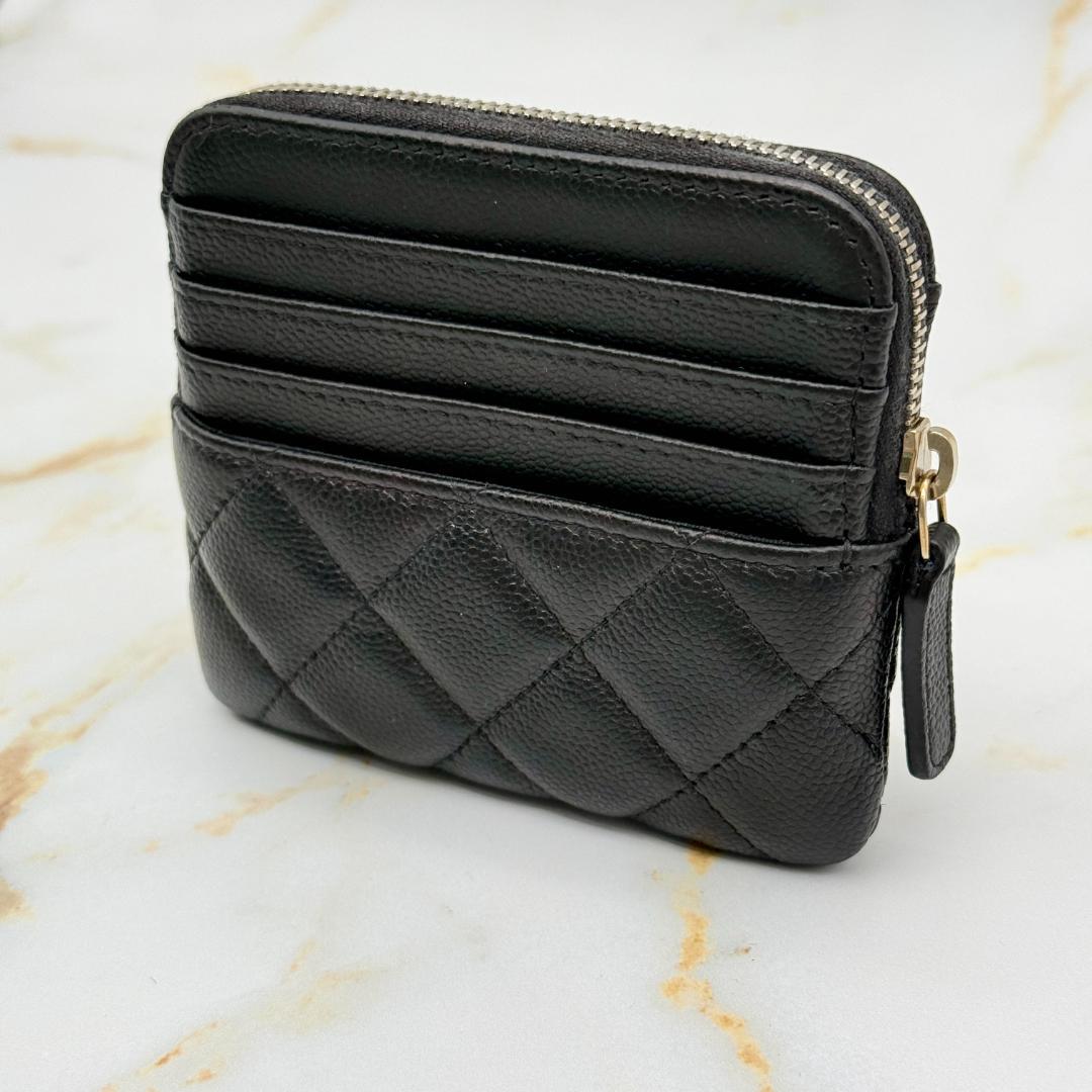Chanel Caviar Leather Shoulder Bag — view 7