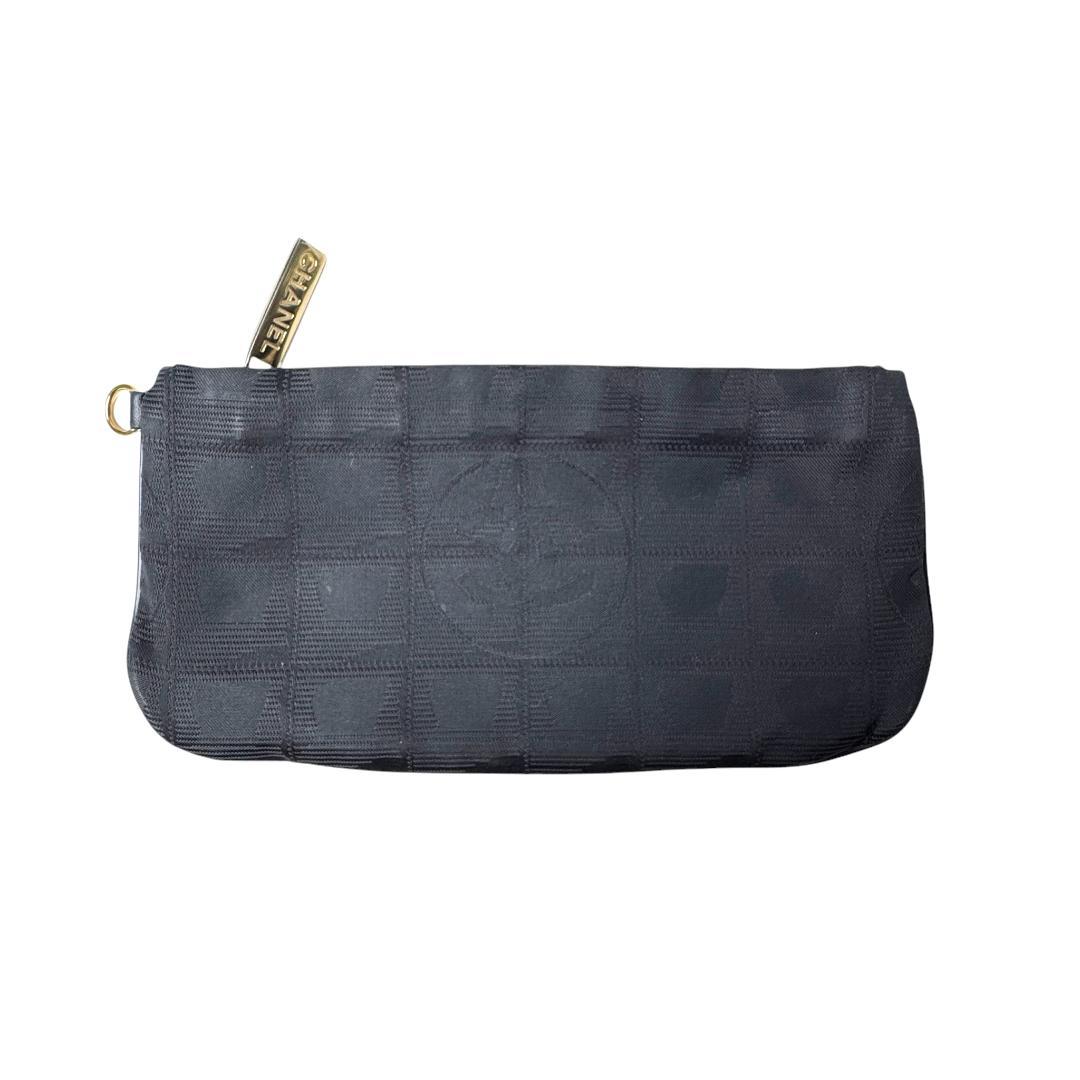 Chanel New Travel Line Pouch Black