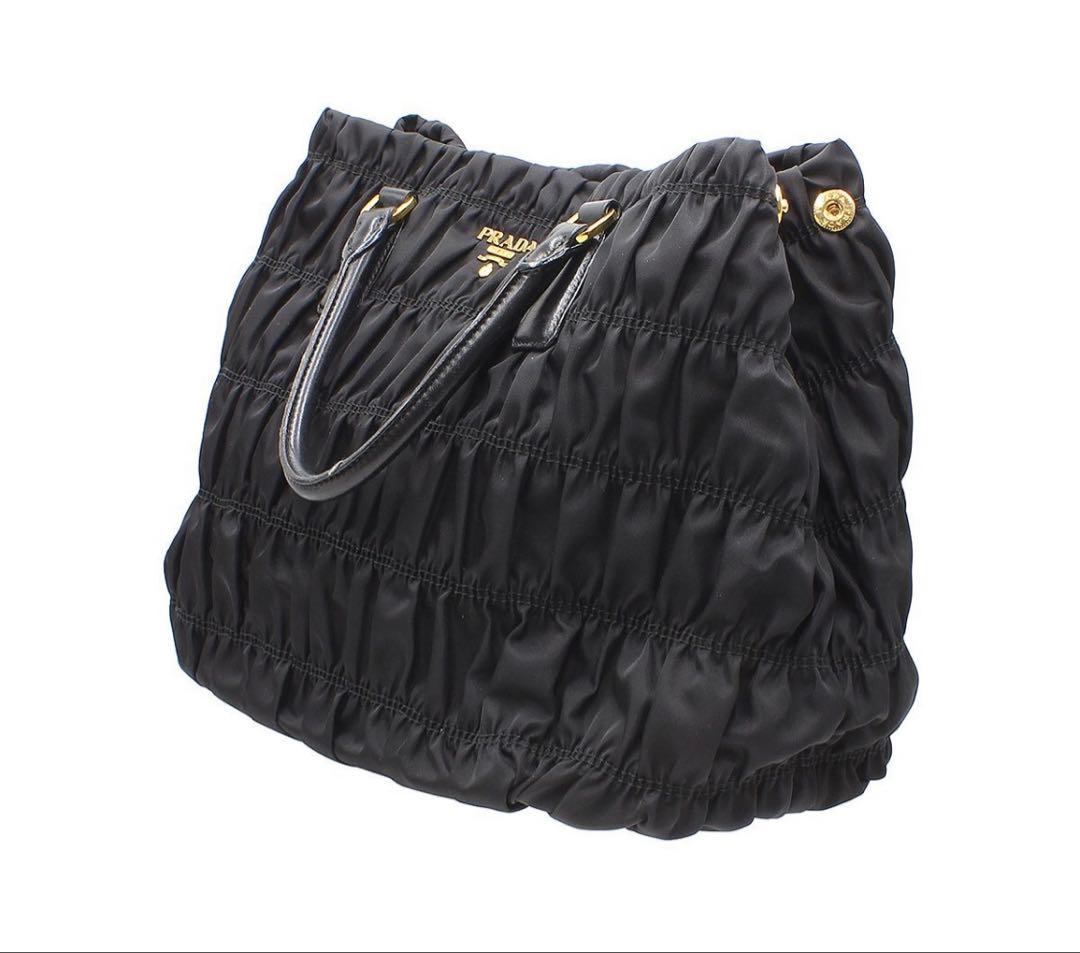 Prada Nylon Leather Shoulder — view 3