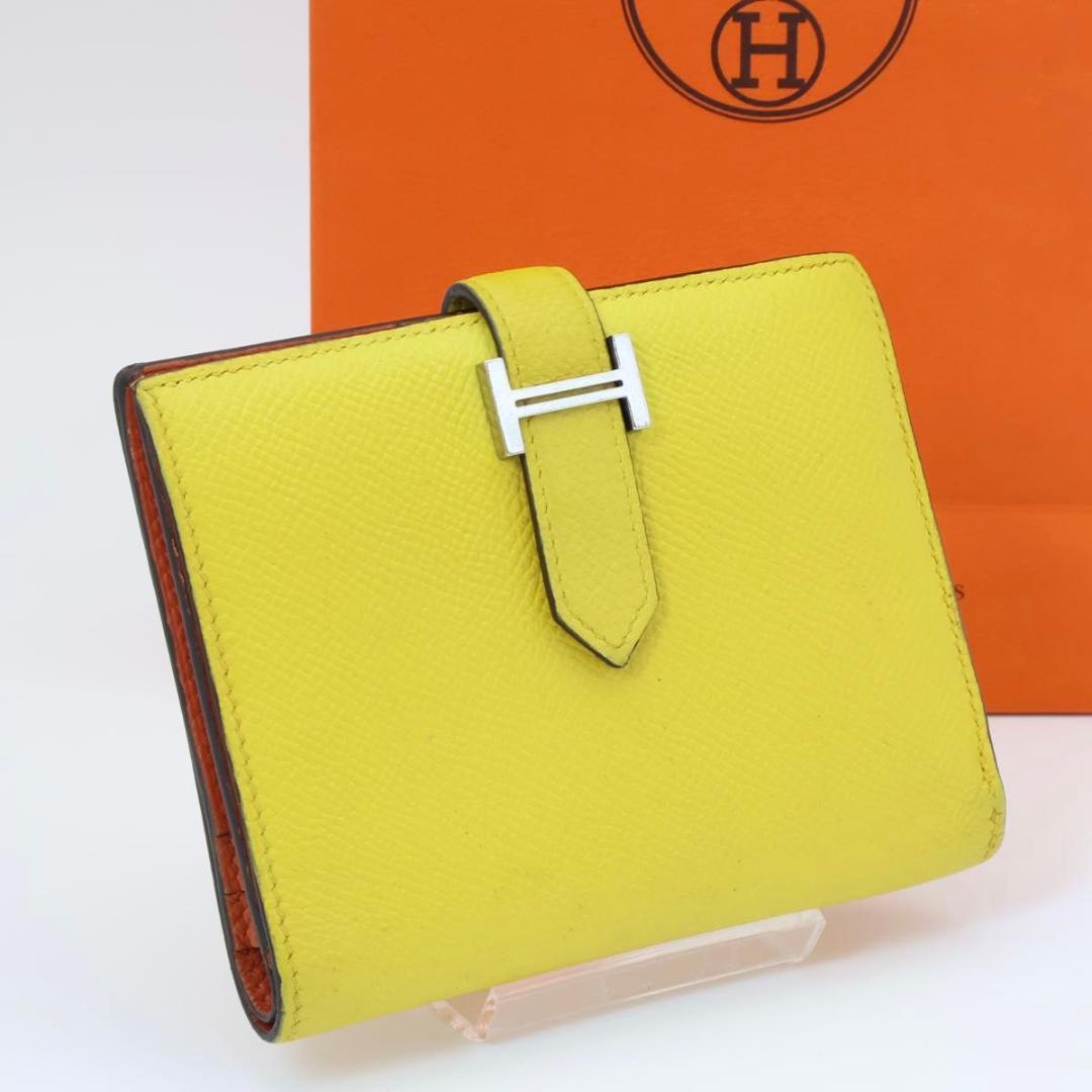 Hermes Bearn Compact Verso Bifold Wallet