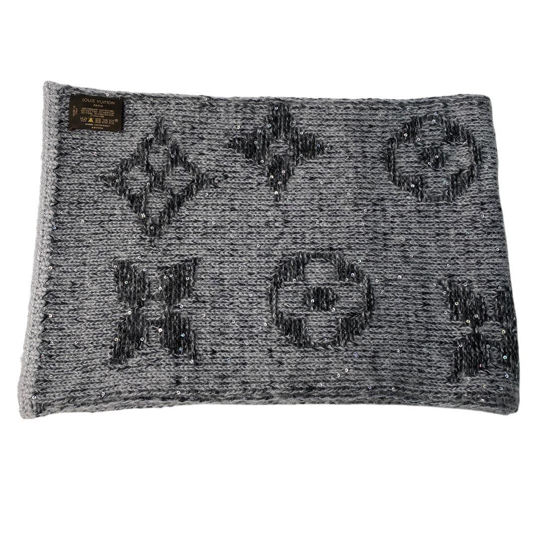 Louis Vuitton Echarpe Monogram Scarf Sequins