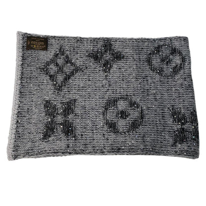 Louis Vuitton Echarpe Monogram Scarf Sequins