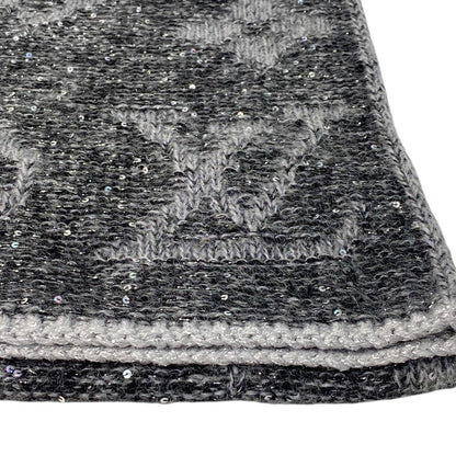 Louis Vuitton Echarpe Monogram Scarf Sequins