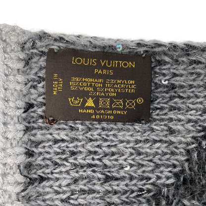 Louis Vuitton Echarpe Monogram Scarf Sequins