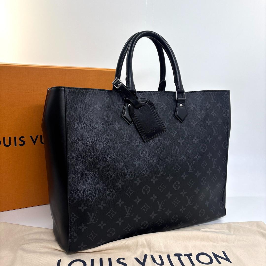 Louis Vuitton Monogram Eclipse Grand Sac Tote Bag — view 3
