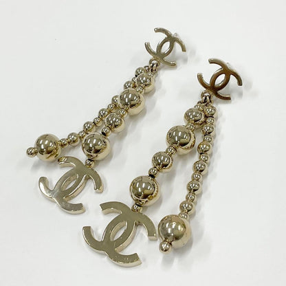 Chanel Earrings Cocomark Ball Gold