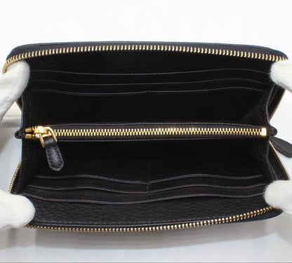 Prada Leather Vitello Daino Zip Around Wallet — view 8