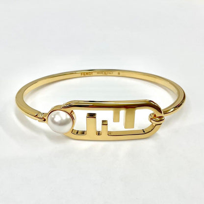 Fendi Orlock Bracelet Bangle Pearl